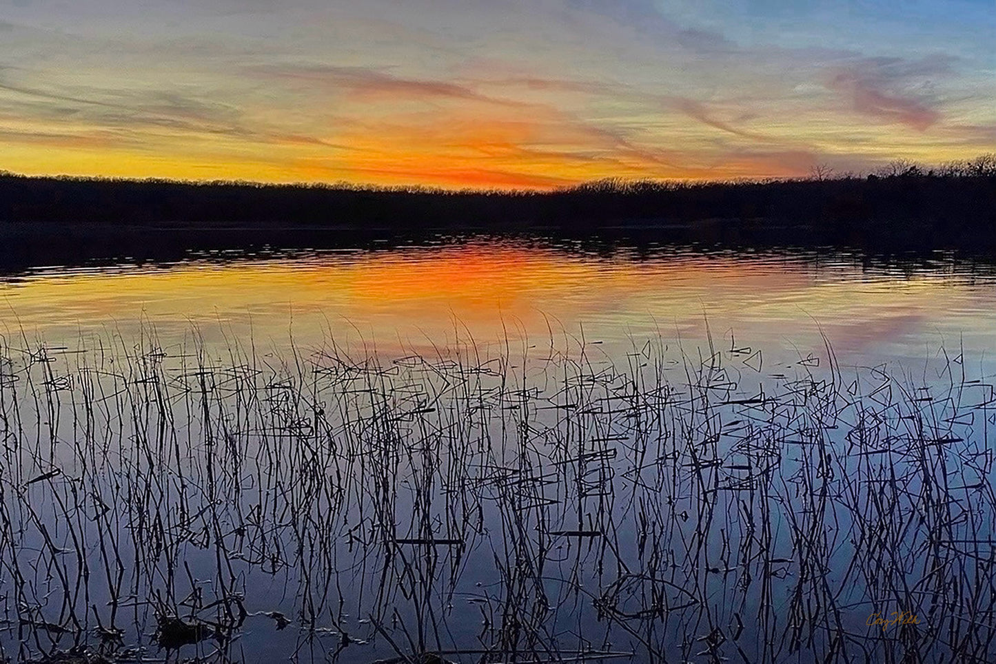 Sundown at Cedar Cove